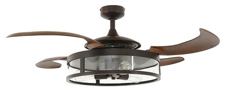 Beacon New Fanaway Dark Koa plafondventilator 122 cm