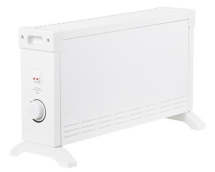 Eurom CK2000 convectorkachel wit - 2000 Watt - 70 m3