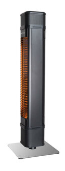 Eurom Heat and Beat Tower elektrische terrasverwarming - 2200 Watt