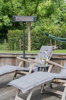 Eurom TH1800S elektrische terrasverwarming - 1800 Watt