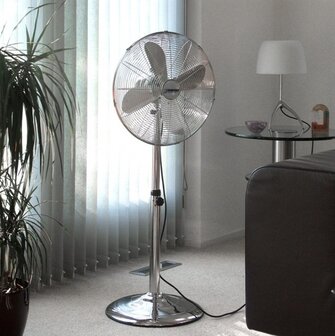 Eurom VSM16 staande ventilator chroom 40 cm