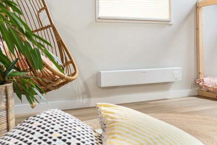 Eurom Alutherm Baseboard 1500 WiFi White convectorkachel