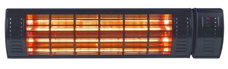 Eurom Golden 2000 Ultra RCD zwart elektrische terrasverwarming