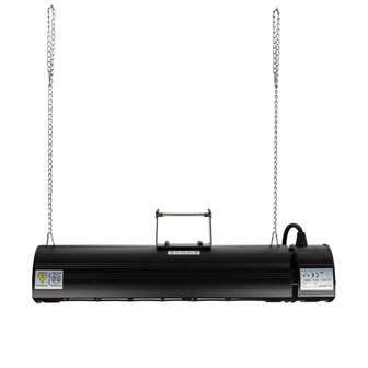 Eurom Golden 2000 Ultra RCD zwart elektrische terrasverwarming - 2000 Watt