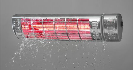 Eurom Golden 2000 Ultra RCD zwart elektrische terrasverwarming