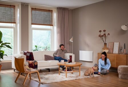 Qlima Ovido EPIH 1615 Wifi elektrische inertia kachel - 1500 Watt - 60 m3