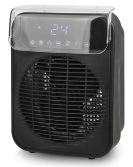 Emerio FH-215085.1 ventilatorkachel - Zwart - 2000 Watt - IP21 - Timer - 60 m3