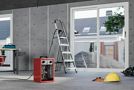 Emerio FH-102990 ventilatorkachel - 3000 Watt - IP24 - Werkplaats - 100 m3