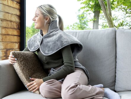 Domo DO636K nek- en rugwarmtekussen - 90 x 60 cm