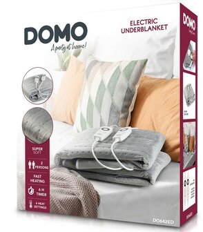 Domo DO642ED 2-persoons onderdeken - 140 x 160 cm