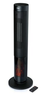 Domo DO7345H 2000 Watt keramische ventilatorkachel - openhaard-effect