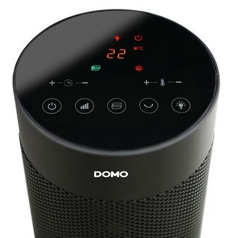 Domo DO7345H 2000 Watt keramische ventilatorkachel - openhaard-effect