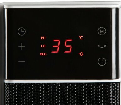 Domo DO7358H keramische ventilatorkachel - 2000 Watt - Zwenkfunctie - 60 m3