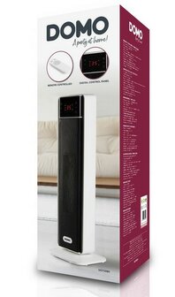 Domo DO7358H keramische ventilatorkachel - 2000 Watt - Zwenkfunctie - 60 m3