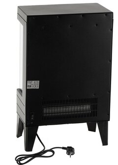 Adler AD 7755 elektrische sfeerhaard met afstandsbediening 1000/2000W - 75m3