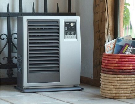 Zibro FF-V 30T 3000 Watt gevelpetroleumkachel - 5.4 liter - max 125 m3