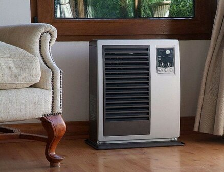 Zibro FF-V 30T 3000 Watt gevelpetroleumkachel - 5.4 liter - max 125 m3