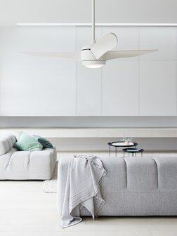 Beacon Nordic wit plafondventilator 142 cm