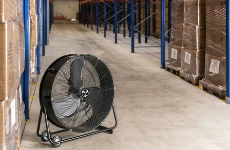 Casafan DF600 Eco IP54 SL vloerventilator 75 cm - 123 Watt