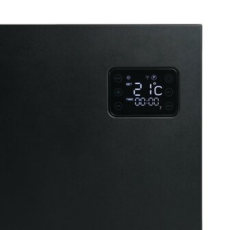Eurom Alutherm Sani 1200 Wifi Black convectorkachel - 1200 Watt
