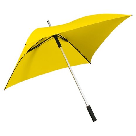 Persoonlijk Fervent Goodwill Falcone All Square vierkante paraplu geel