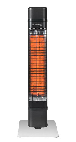 Eurom Heat and Beat Tower elektrische terrasverwarming - 2200 Watt