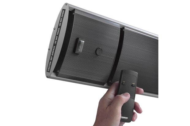 Eurom Outdoor Heatpanel RC elektrische terrasverwarming