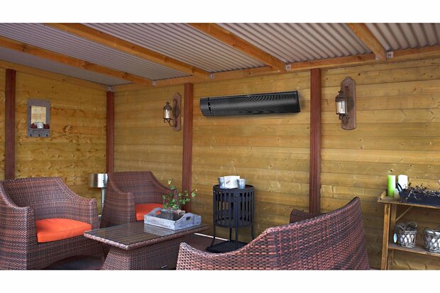 Eurom Outdoor Heatpanel 1800 elektrische terrasverwarming - 1800 Watt