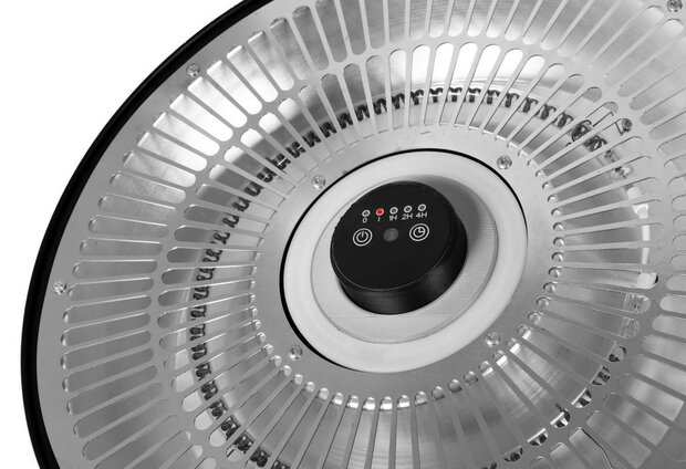 Eurom Partytent heater 1500 RC elektrische terrasverwarming - 1500 Watt