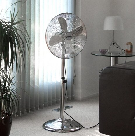 Eurom VSM16 staande ventilator chroom 40 cm