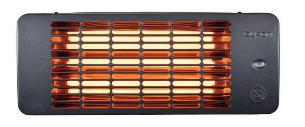Eurom Q-time 2001 elektrische terrasverwarming - 2000 Watt