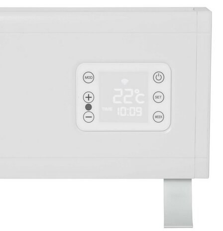 Eurom Alutherm Baseboard 1000 WiFi White convectorkachel