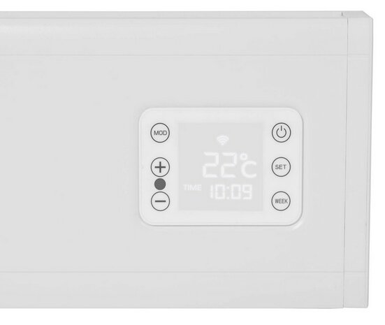 Eurom Alutherm Baseboard 1500 WiFi White convectorkachel