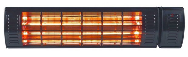 Eurom Golden 2000 Ultra RCD zwart elektrische terrasverwarming