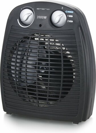 Emerio FH-106737.2 ventilatorkachel - Zwart - 2000 Watt - 60 m3