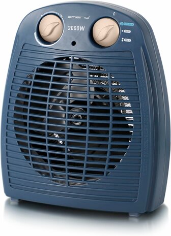 Emerio FH-106737.12 ventilatorkachel - Blauw - 2000 Watt - 60 m3