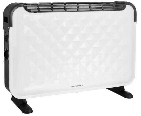 Emerio CH-106492.4 2000W convectorkachel - 3 standen - 60 m3