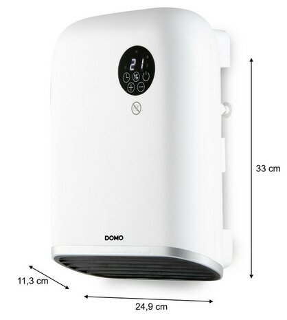 Domo DO7357F WiFi badkamerkachel - 2000 Watt