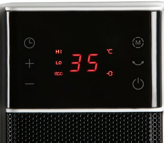 Domo DO7358H keramische ventilatorkachel - 2000 Watt - Zwenkfunctie - 60 m3