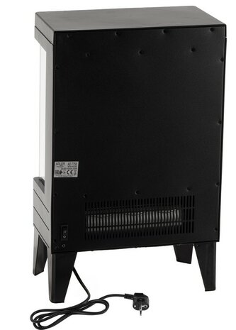 Adler AD 7755 elektrische sfeerhaard met afstandsbediening 1000/2000W - 75m3