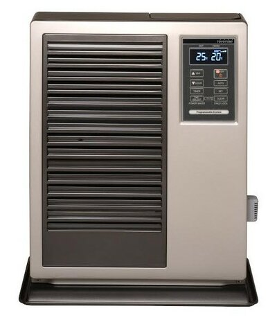 Zibro FF-V 30T 3000 Watt gevelpetroleumkachel - 5.4 liter - max 125 m3