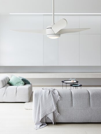 Beacon Nordic wit plafondventilator 142 cm