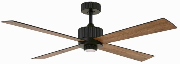 Beacon Newport zwart plafondventilator 137 cm