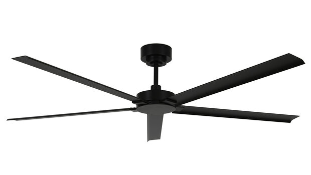 Beacon Monza zwart outdoor IP55 plafondventilator 152 cm