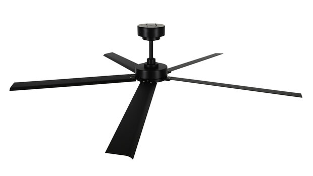 Beacon Monza zwart outdoor IP55 plafondventilator 152 cm