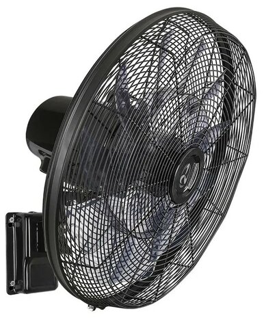 Casafan Airos Eco Silent Wall SW wandventilator zwart 50 cm