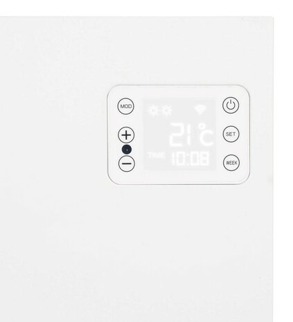 Eurom Alutherm Sani 800 Wifi White convectorkachel - 800 Watt - IP24
