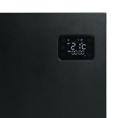 Eurom Alutherm Sani 800 Wifi Black convectorkachel - 800 Watt