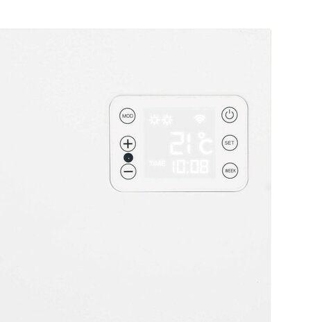 Eurom Alutherm Sani 1200 Wifi White convectorkachel - 1200 Watt