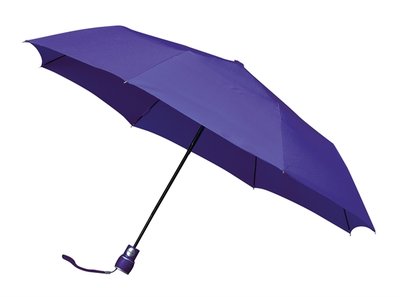 miniMAX Automatic windproof opvouwbare paraplu paars